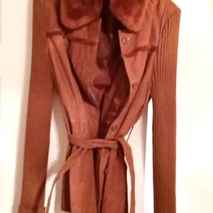 Suede jacket
